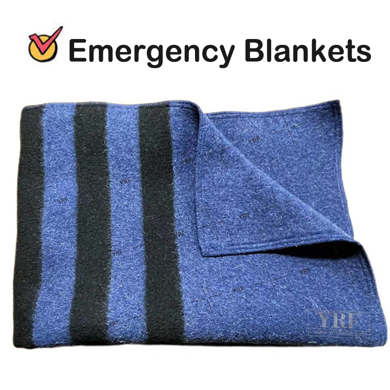 Military Style Blankets 50% Wool 50% Chemical Fibre Grey/Black/Pure Colour Army Blanket 400 Grams 200X200cm Relief Bed Blanket