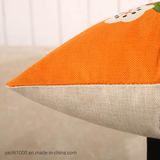 Almofada de pelúcia com logotipo de impressão personalizada por atacado